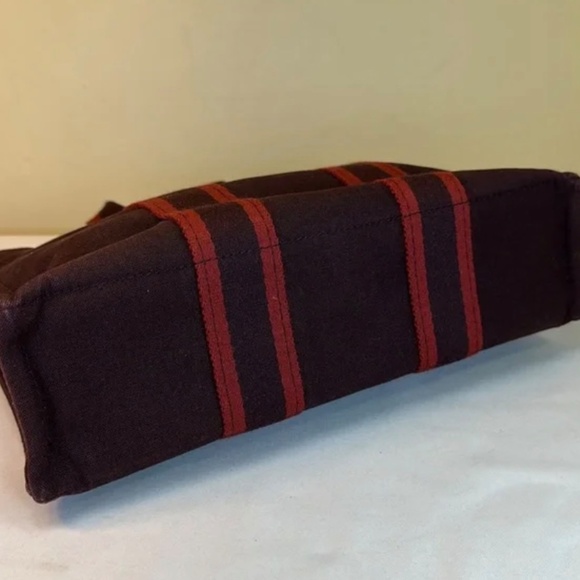 ♦️♦️HERMÈS Heavy Canvas TOTE BAG made in france - Picture 2 of 4